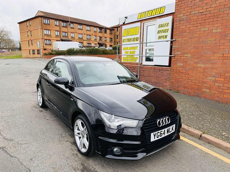 Used Audi A1 S-Line 122 HP (89 kW) 2014 Black Hatchback