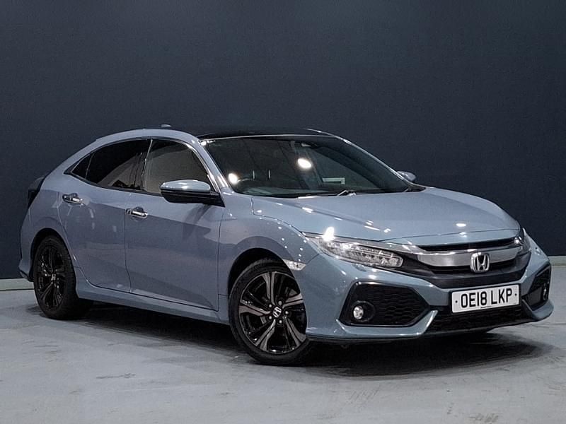 Grey Used 2018 Honda Civic Prestige Hatchback | £13,498 (Fair price) - Image 1/4