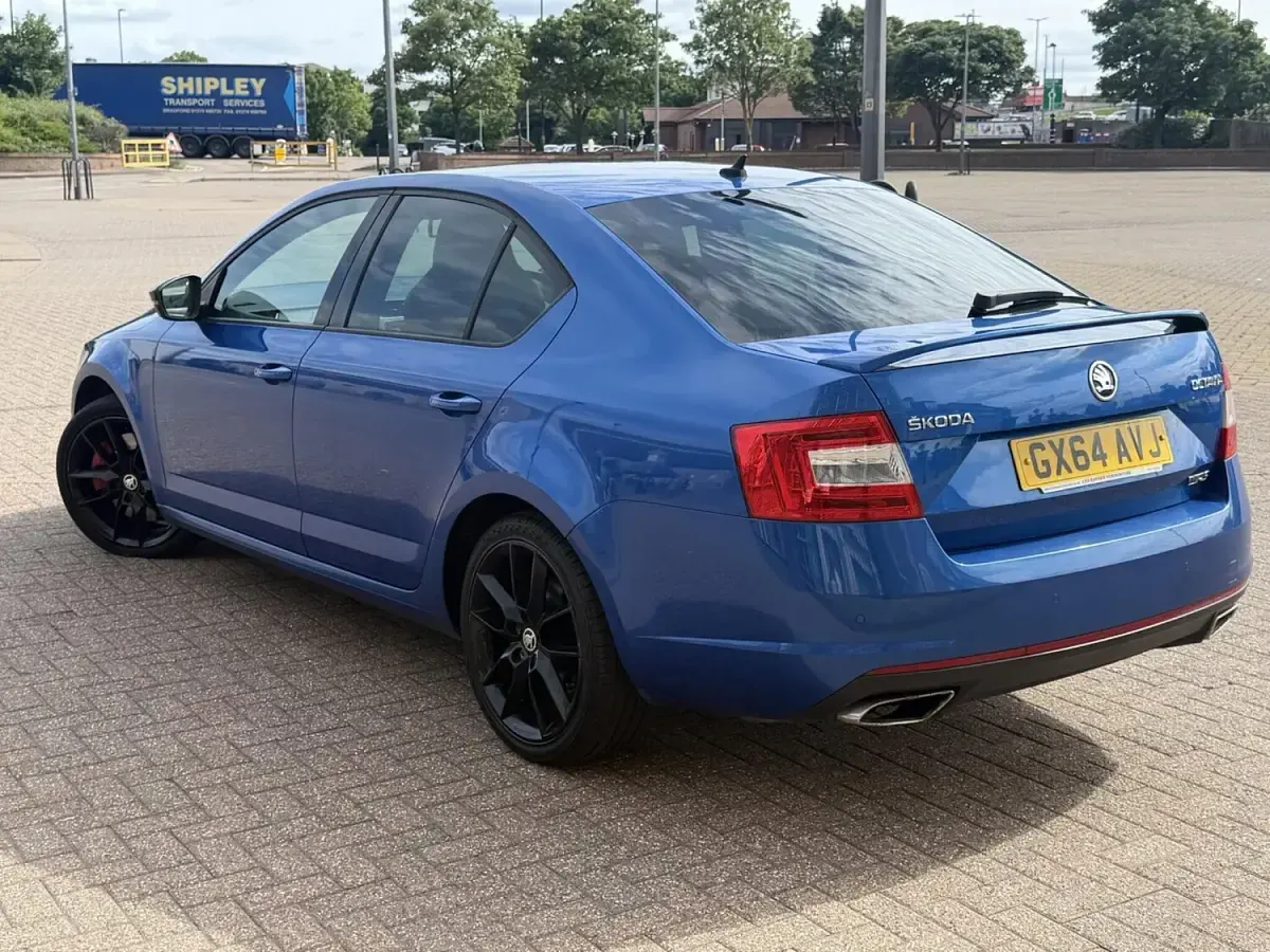 Used Skoda Octavia vRS 2014 Blue Estate