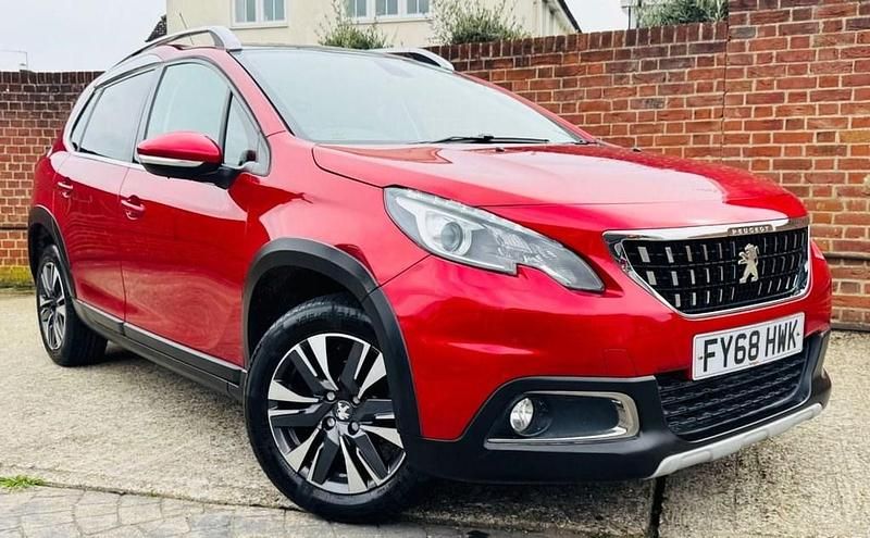 Used Peugeot 2008 Allure Premium 82 HP (60 kW) 2018 Red SUV