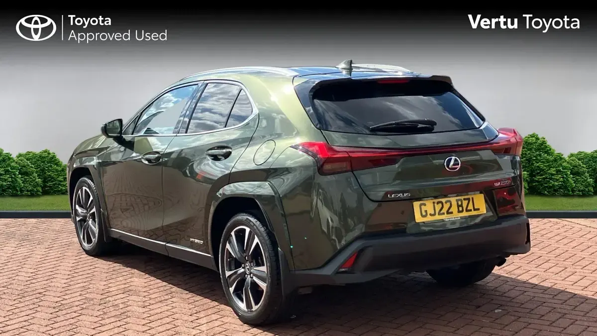 Used Lexus UX 184 HP (135 kW) 2022 Terrane khaki metallic SUV