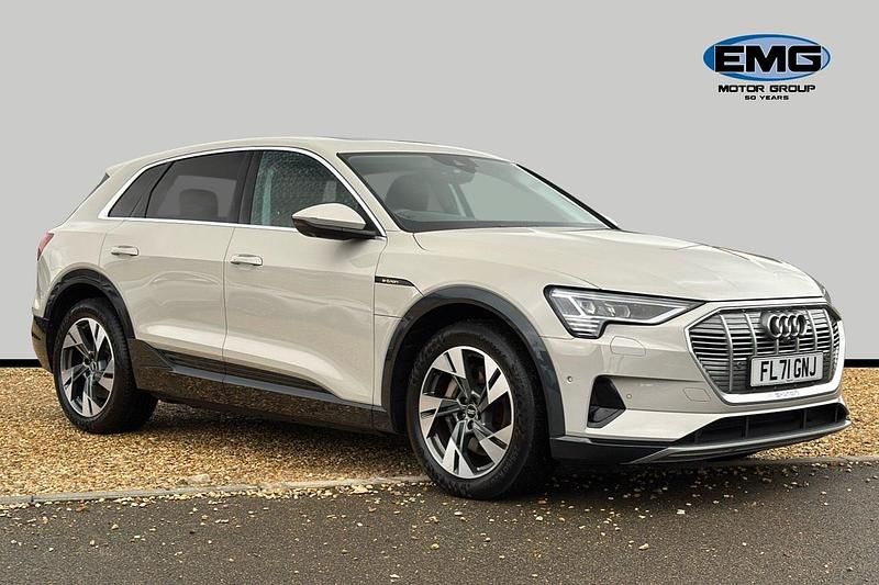 Beige Used 2021 Audi e-tron Sport SUV | £24,395 (A bit pricey) - Image 1/3