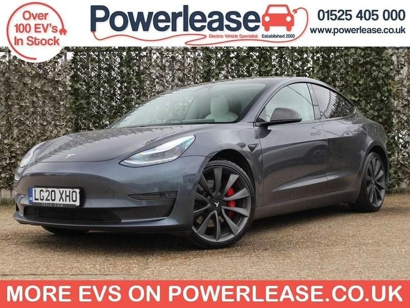 Used Tesla Model 3 Performance 82 kW (112 HP) 2020 Grey Sedan