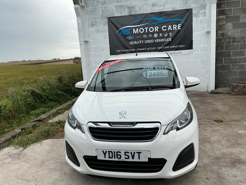 Used Peugeot 108 Active 2016 White Hatchback