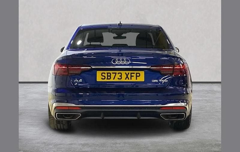 Used Audi A4 S-Line 150 HP (110 kW) 2024 Blue Sedan