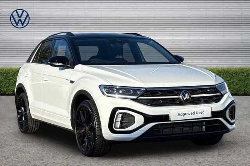 New VW T-Roc Black Edition 150 HP (110 kW) 2025 White SUV