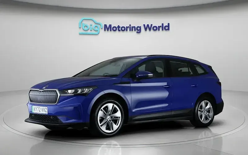Used Skoda Enyaq iV ecoSuite 150 kW (204 HP) 2022 Blue SUV