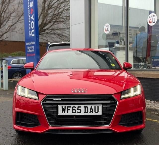 Used Audi TT S-Line 230 HP (169 kW) 2015 Red Coupe