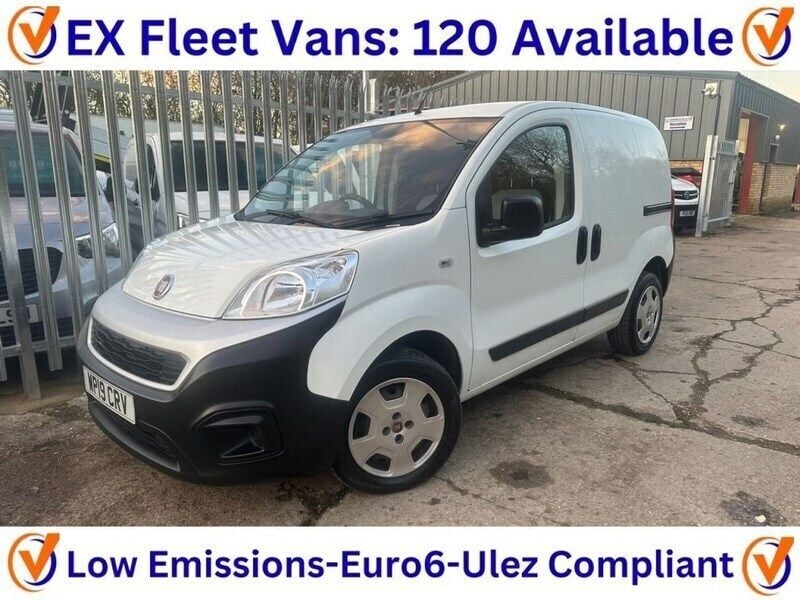 White Used 2019 Fiat Fiorino Van | £6,615 (Fair price) - Image 1/3