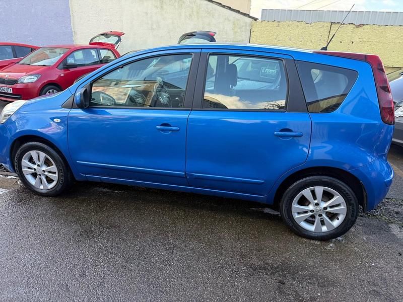 Used Nissan Note Acenta 110 HP (80 kW) 2009 Blue MPV