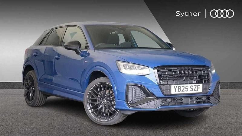 Blue Used 2025 Audi Q2 Black Edition SUV | £30,000 - Image 1/4