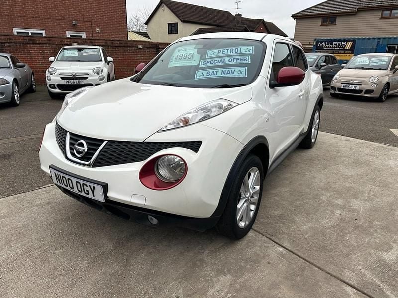 Used Nissan Juke Acenta 2013 White SUV