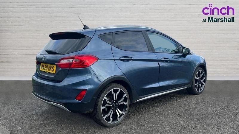 Used Ford Fiesta Active X 125 HP (91 kW) 2020 Blue Hatchback