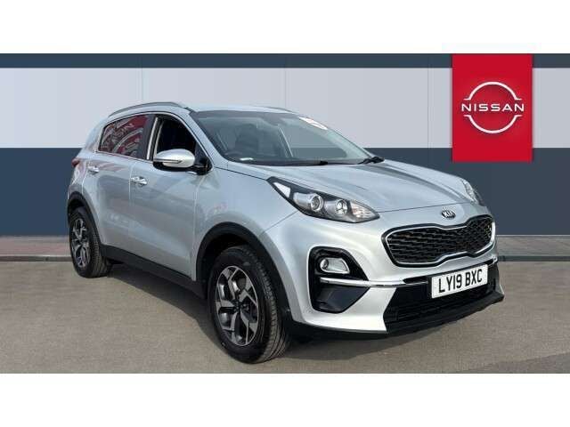 Silver Used 2019 Kia Sportage 2 SUV | £13,055 (Fair price) - Image 1/4