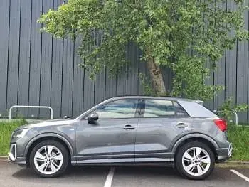 Begagnad Audi Q2 S-Line 150 HK (110 kW) 2020 Grå SUV
