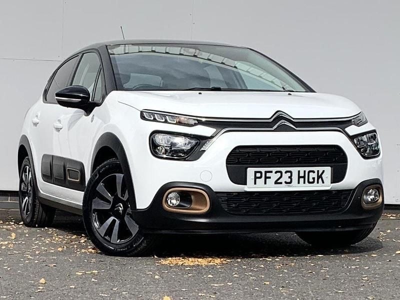 White Used 2023 Citroën C3 PureTech Hatchback | £11,695 (Fair price) - Image 1/3