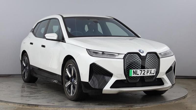 White Used 2022 BMW iX M Sport SUV | £34,490 (Fair price) - Image 1/4