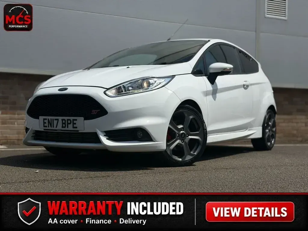 Used Ford Fiesta ST 182 HP (133 kW) 2017 White Hatchback