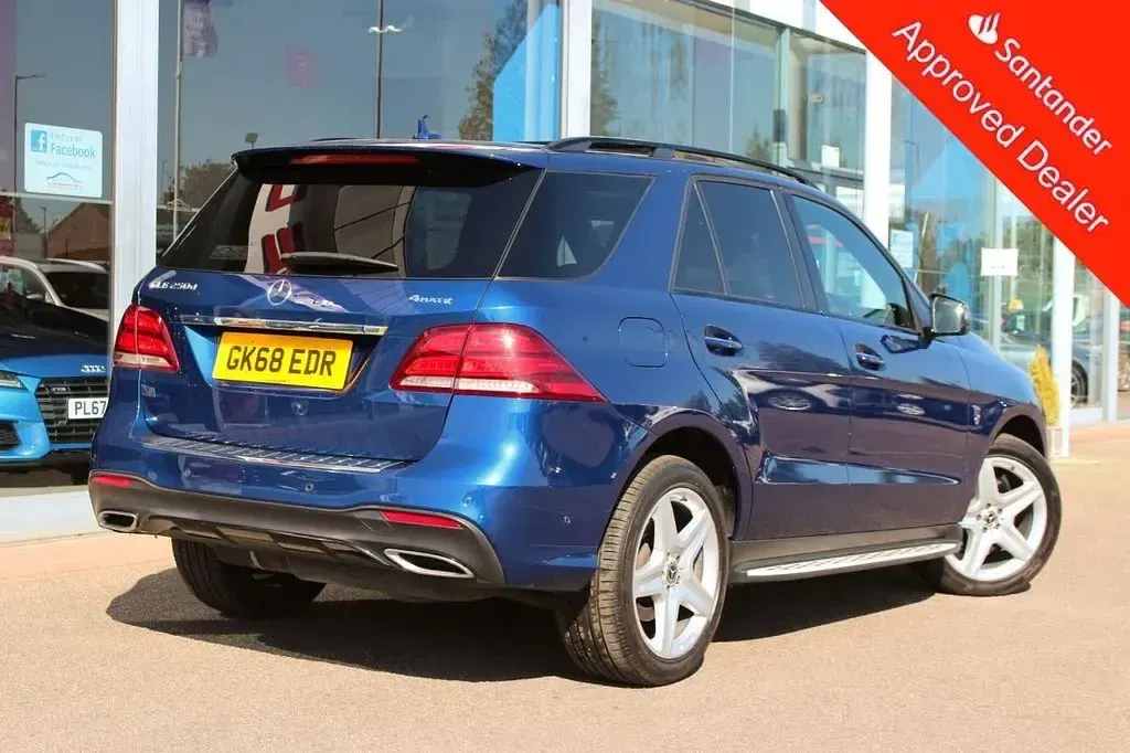 Used Mercedes GLE250 Premium Plus 204 HP (150 kW) 2018 Blue SUV