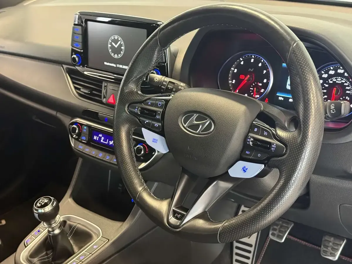 Used Hyundai i30 N Performance 275 HP (202 kW) 2019 Blue Hatchback