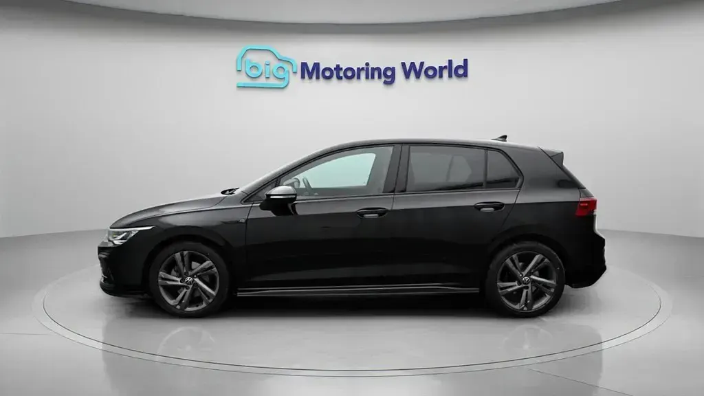 Used VW Golf VIII R-line 150 HP (110 kW) 2023 Black Hatchback