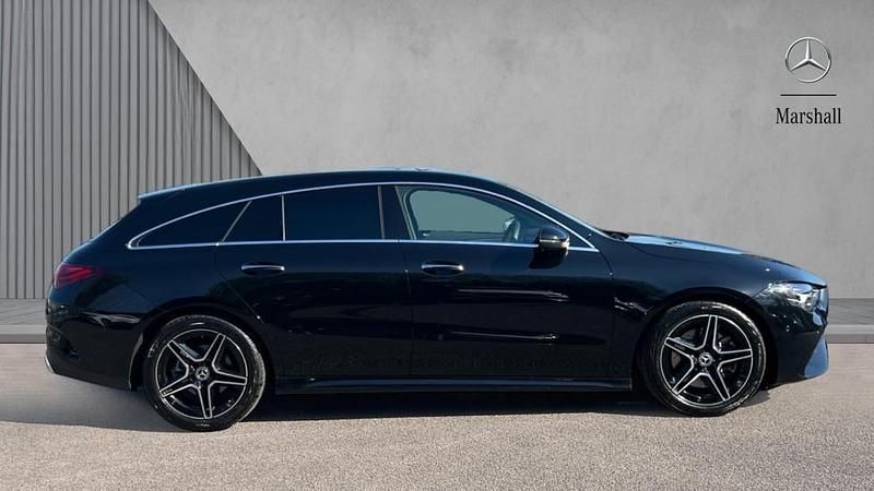 Used Mercedes CLA200 Executive 163 HP (119 kW) 2025 Cosmos black metallic Estate