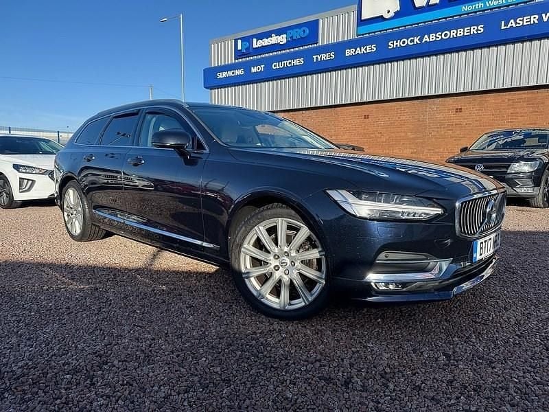 Blue Used 2017 Volvo V90 Inscription Estate | £13,491 (Good price) - Image 1/4