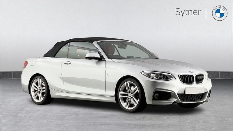 Silver Used 2016 BMW 228 M Sport Cabriolet | £12,750 (Expensive) - Image 1/4