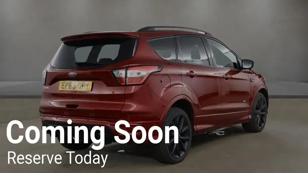 Used Ford Kuga ST-Line X 180 HP (132 kW) 2018 Red SUV