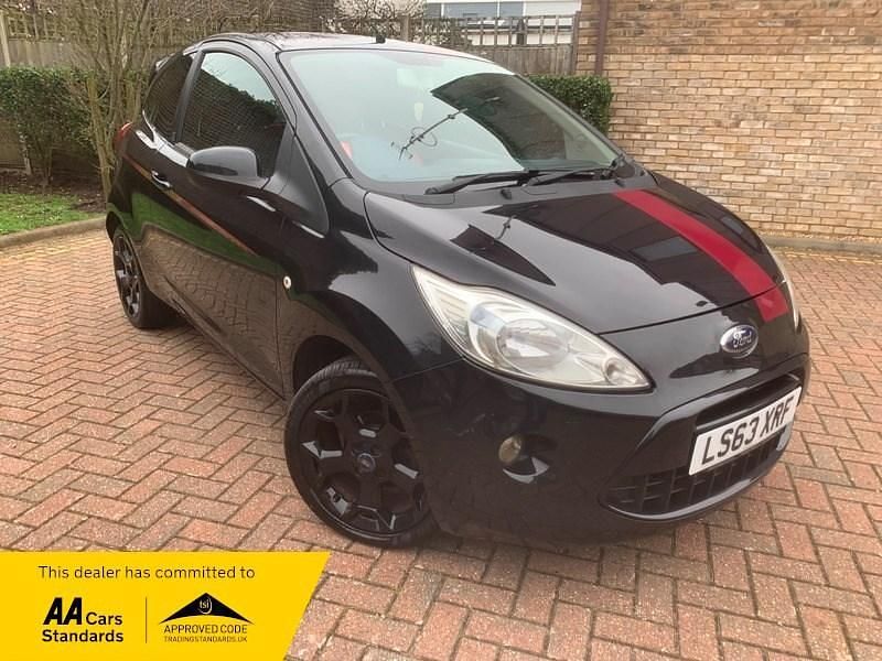 Used Ford Ka 69 HP (50 kW) 2013 Black Hatchback