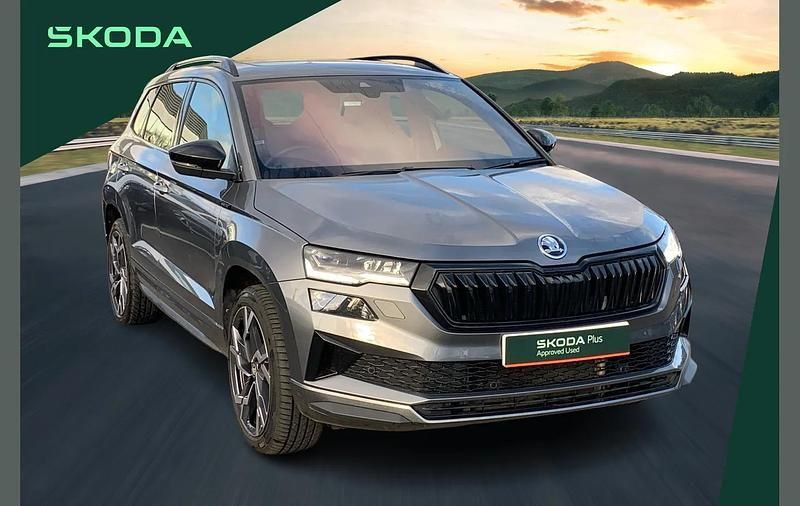 Used Skoda Karoq SportLine 150 HP (110 kW) 2025 Grey SUV