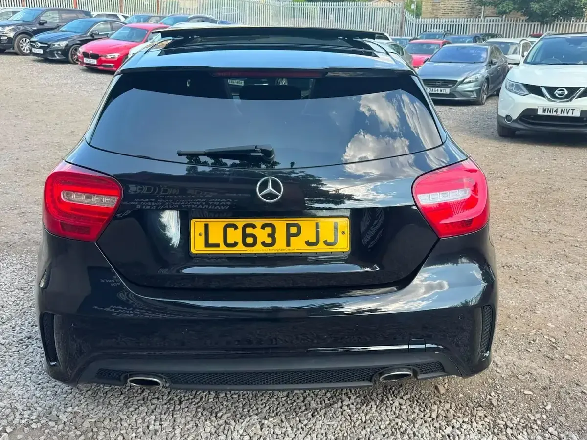 Used Mercedes A200 AMG 136 HP (100 kW) 2014 Black Hatchback
