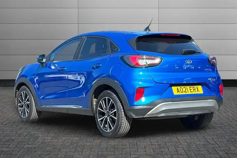 Used Ford Puma Titanium 123 HP (90 kW) 2021 Blue SUV