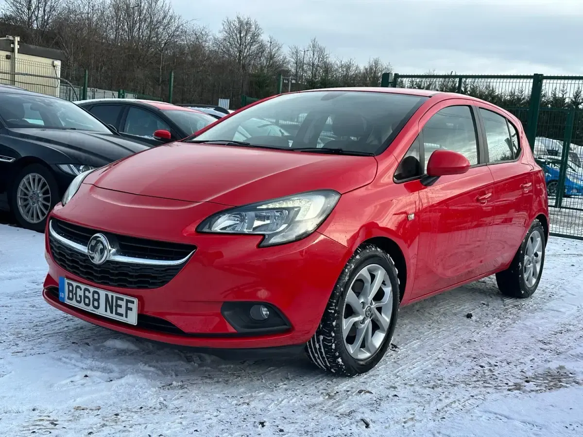 Used Vauxhall Corsa 75 HP (55 kW) 2018 Red Hatchback