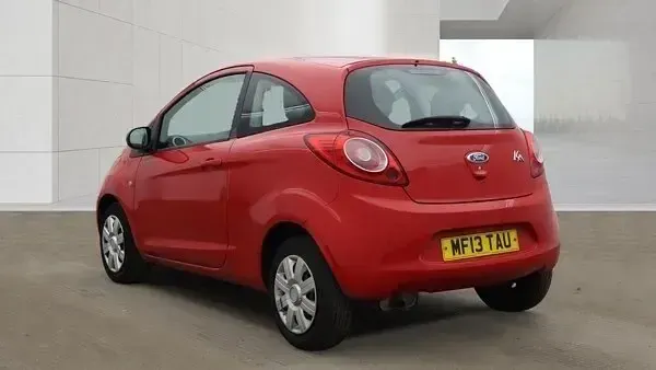 Used Ford Ka S 69 HP (50 kW) 2013 Red Hatchback