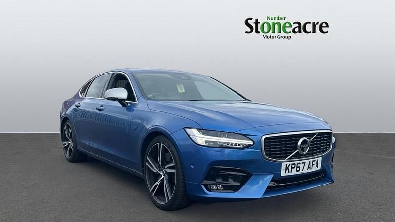 Blue Used 2017 Volvo S90 R-Design Pro Sedan | £15,995 (Fair price) - Image 1/4