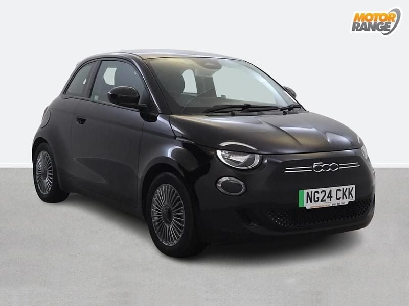 Black Used 2024 Fiat 500e Hatchback | £16,895 (Fair price) - Image 1/4