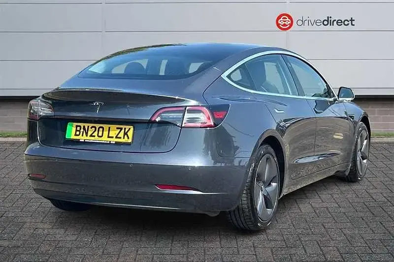 Used Tesla Model 3 Standard Range 239 kW (325 HP) 2020 Grey Sedan