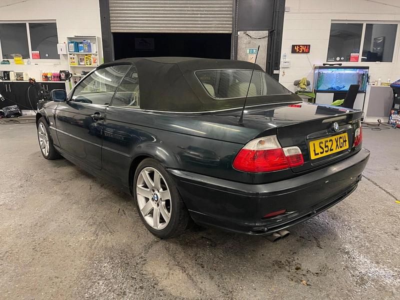 Used BMW 320 2003 Green Cabriolet
