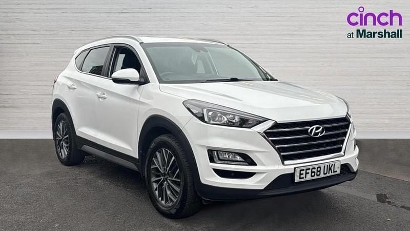 Used Hyundai Tucson Premium 132 HP (97 kW) 2019 White SUV