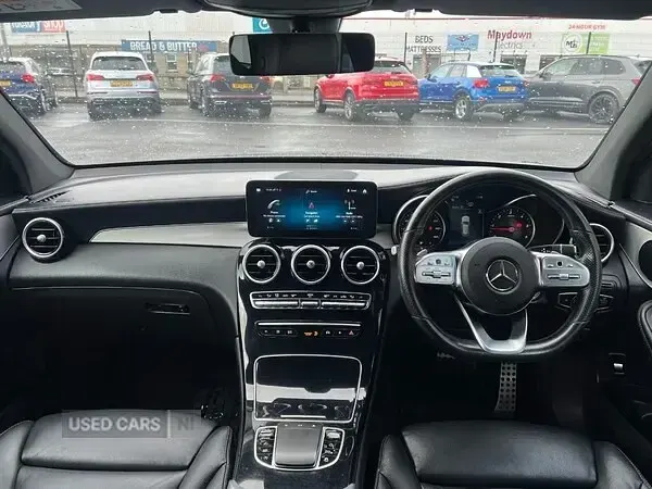 Used Mercedes GLC220 AMG line 194 HP (142 kW) 2022 Grey SUV