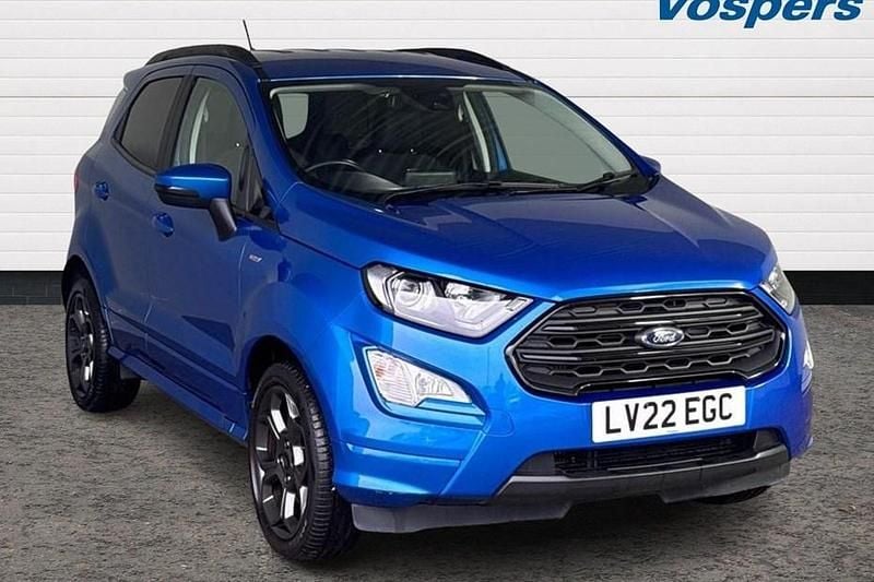 Blue Used 2022 Ford Ecosport ST-Line SUV | £13,200 (Fair price) - Image 1/1