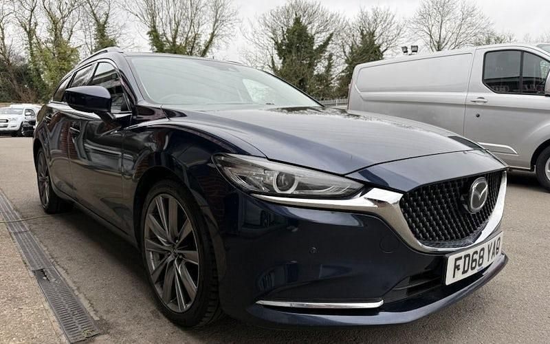 Usado Mazda 6 Inclusive 184 HP (135 kW) 2019 Azul Carrinha