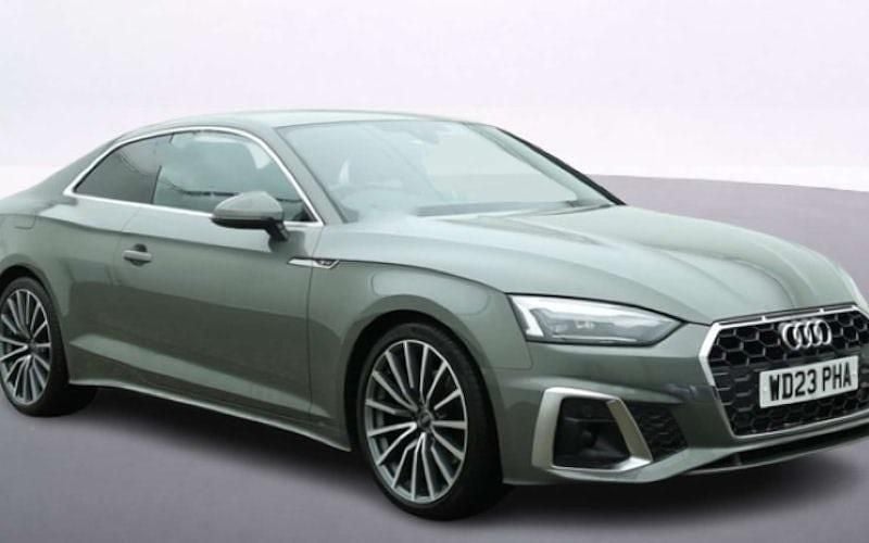 Used Audi A5 S-Line 150 HP (110 kW) 2023 Grey Coupe