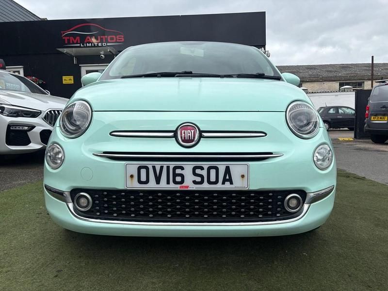 Used Fiat 500 Lounge 69 HP (50 kW) 2016 Green Hatchback