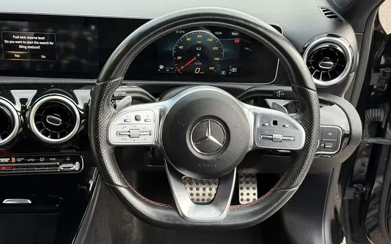 Used Mercedes A200 Executive 163 HP (119 kW) 2018 Black Hatchback