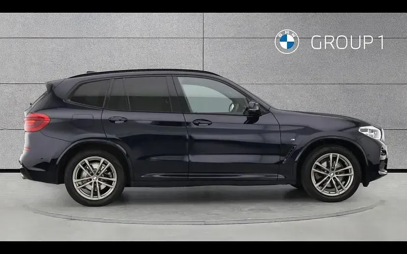Used BMW X3 M Sport 190 HP (139 kW) 2020 Carbon black SUV