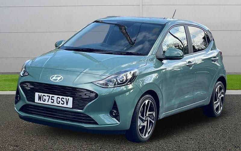 New Hyundai i10 Premium 79 HP (58 kW) 2025 Blue Hatchback