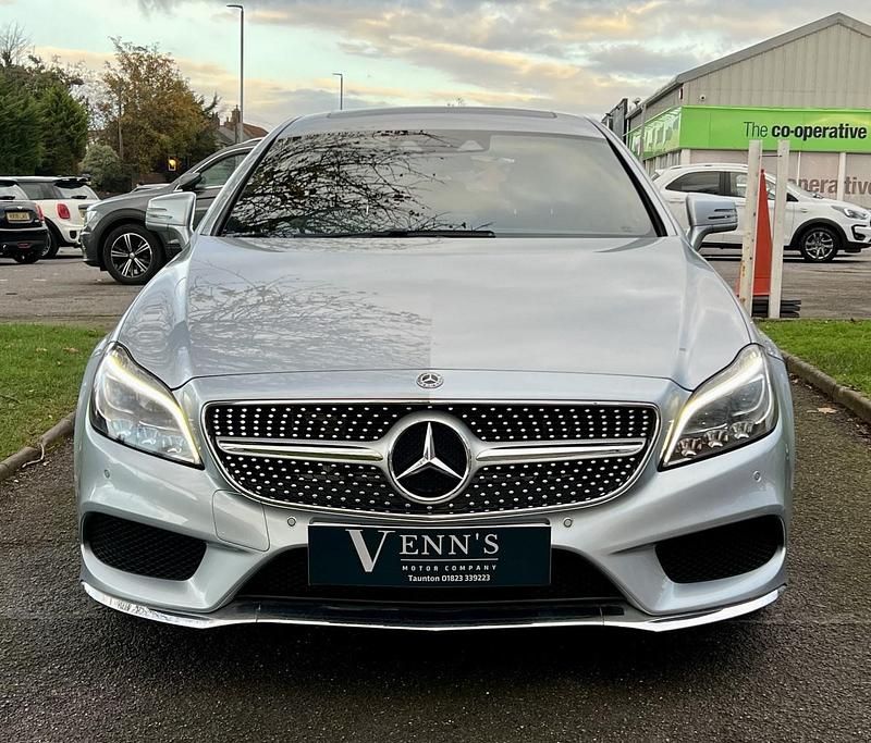 Used Mercedes CLS220 AMG line 2017 Silver Estate