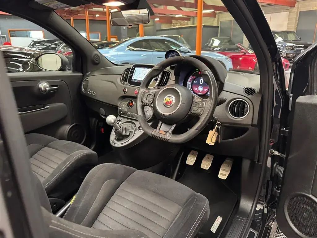 Used Abarth 595 Competizione 180 HP (132 kW) 2019 Black Cabriolet